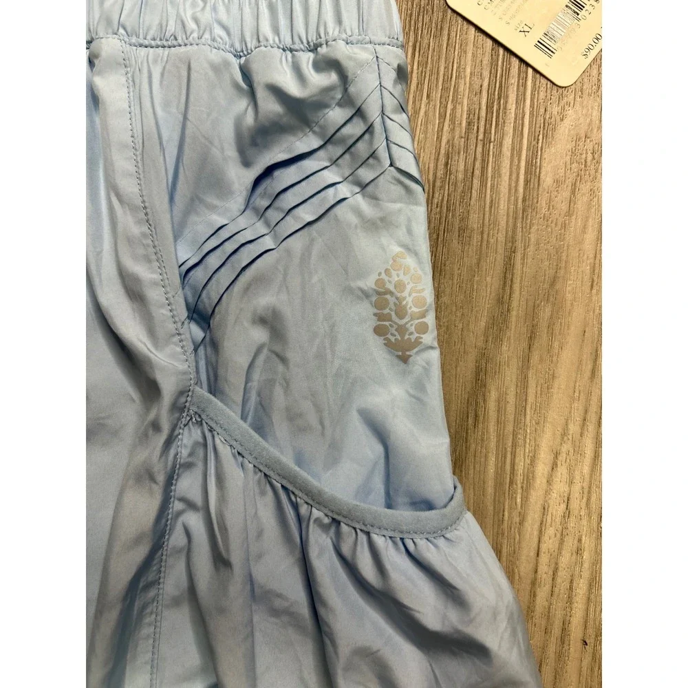 Free People‎ Movement Sky Blue Crisscross Back Tennis Dress Shorts XL